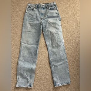 Abercrombie Ultra High Rise 90s Straight Jean